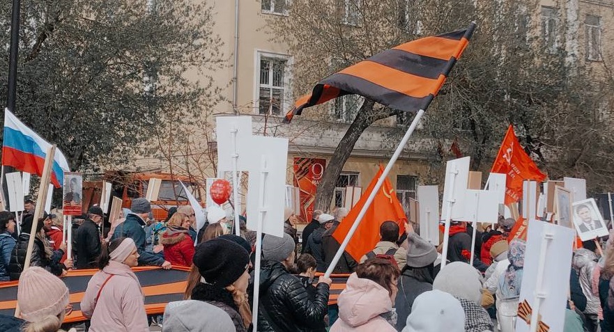 В Красноярске акция «Бессмертный полк» в День Победы в этом году пройдет в очном формате