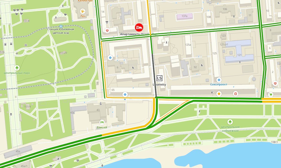 В центре Красноярска вводятся новые ограничения движения