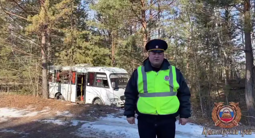 В Железногорске в аварии с пассажирским автобусом пострадали 9 человек